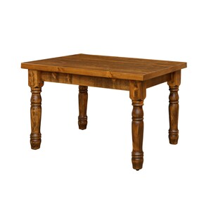 Alcott - Rustic Amish 4ft Dining Table - Free Delivery Within the USA