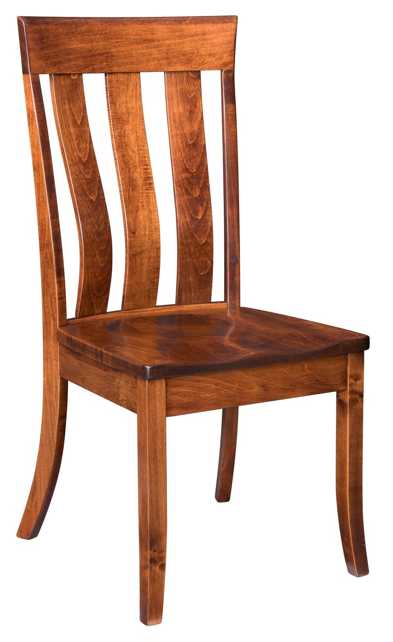 Alexander Amish Solid Wood Dining Chair - Thumbnail 2