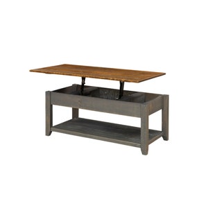 Real wood lift top coffee table deals