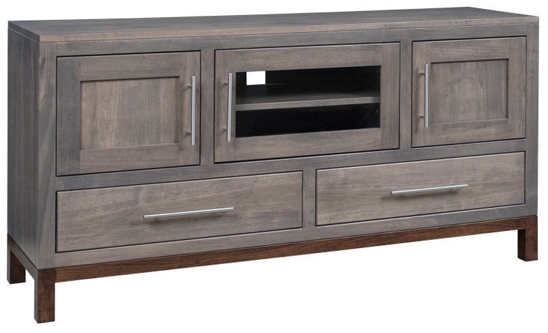 Vienna Amish Mid Century Modern TV Console - 60"