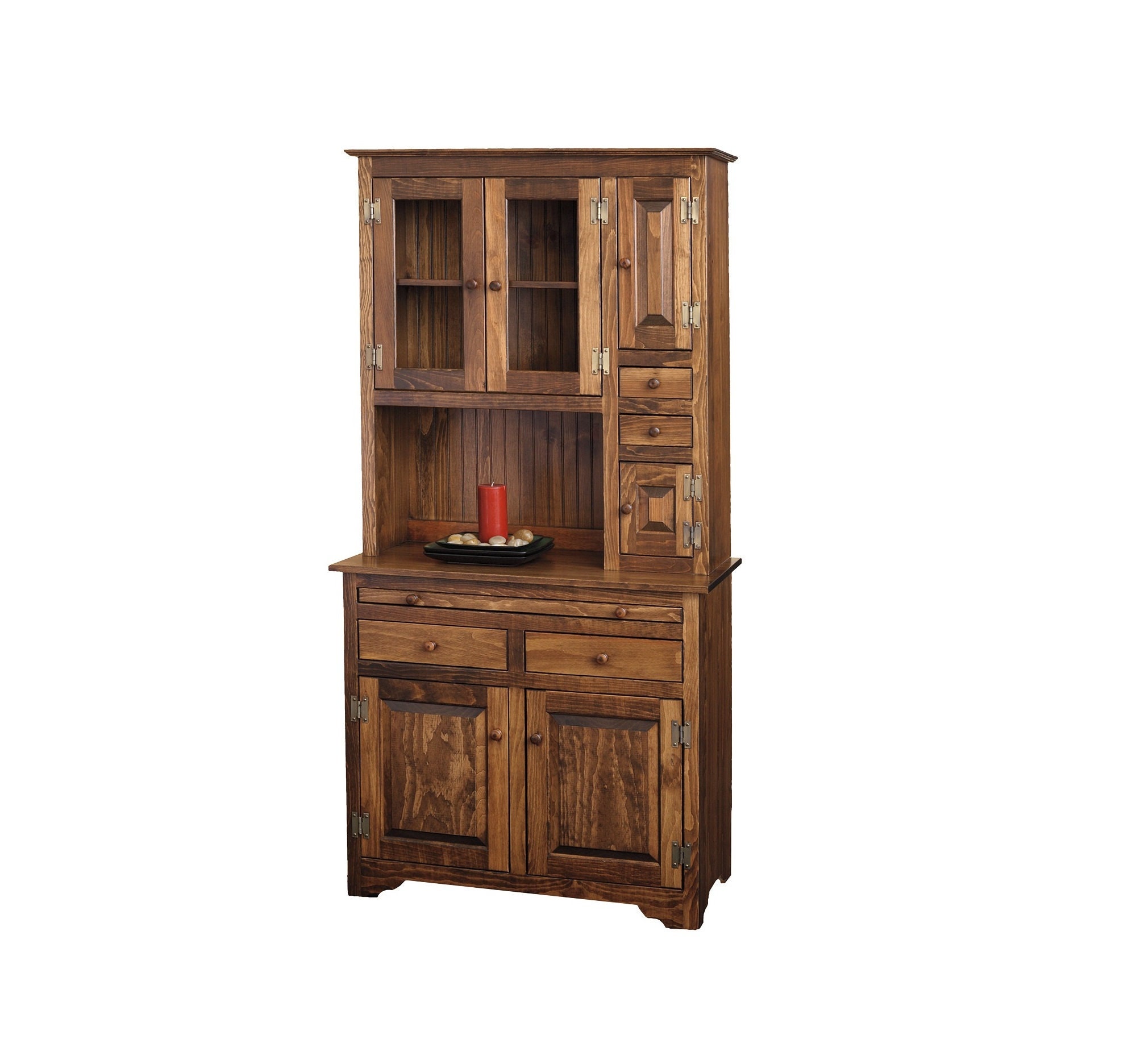 Empire Amish Hoosier Hutch Free Shipping Etsy