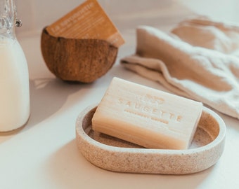 Soap with good organic soy milk - Hand, body, and face soap - Cold saponified