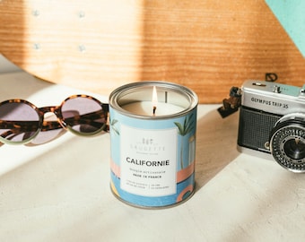 California - Craft candle scented with natural soy wax