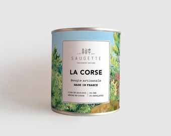 Corsican - Craft candle scented with natural soy wax