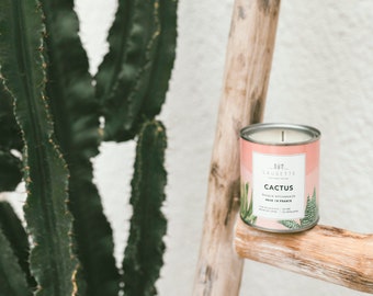 Cactus - Craft candle scented with natural soy wax