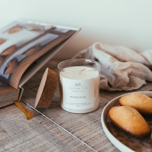 Madeleine - Bougie artisanale parfumée à la cire de soja naturelle