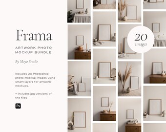 Download Frame Mockup Bundle Etsy