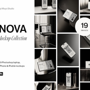 Photo Mockups, Mockups for Designers, iPhone Mockups, iPad Mockups, MacBook Laptop Mockups, Device Mockups, Website, Branding, Dark, Moody