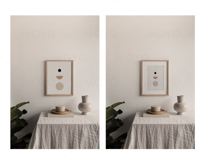 Download Frame Mockup Minimalist Frame Mockup Blank Frame Mockup | Etsy