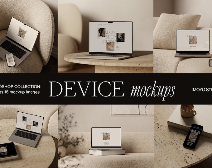 IPad Mockup Canva Photoshop Aesthetic Mockups Minimalistic Mockup ...