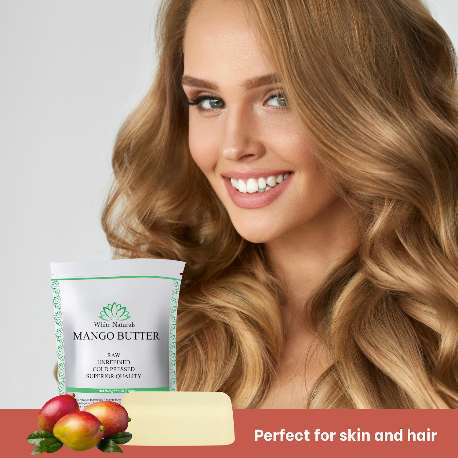 Bulk Unrefined Mango Butter 5 Lb Raw 100 Pure Organic Etsy