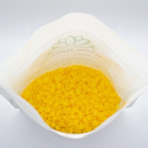 Organic Yellow Beeswax Pellets 1 Lb, Pure, Natural, Cosmetic Grade Bees ...