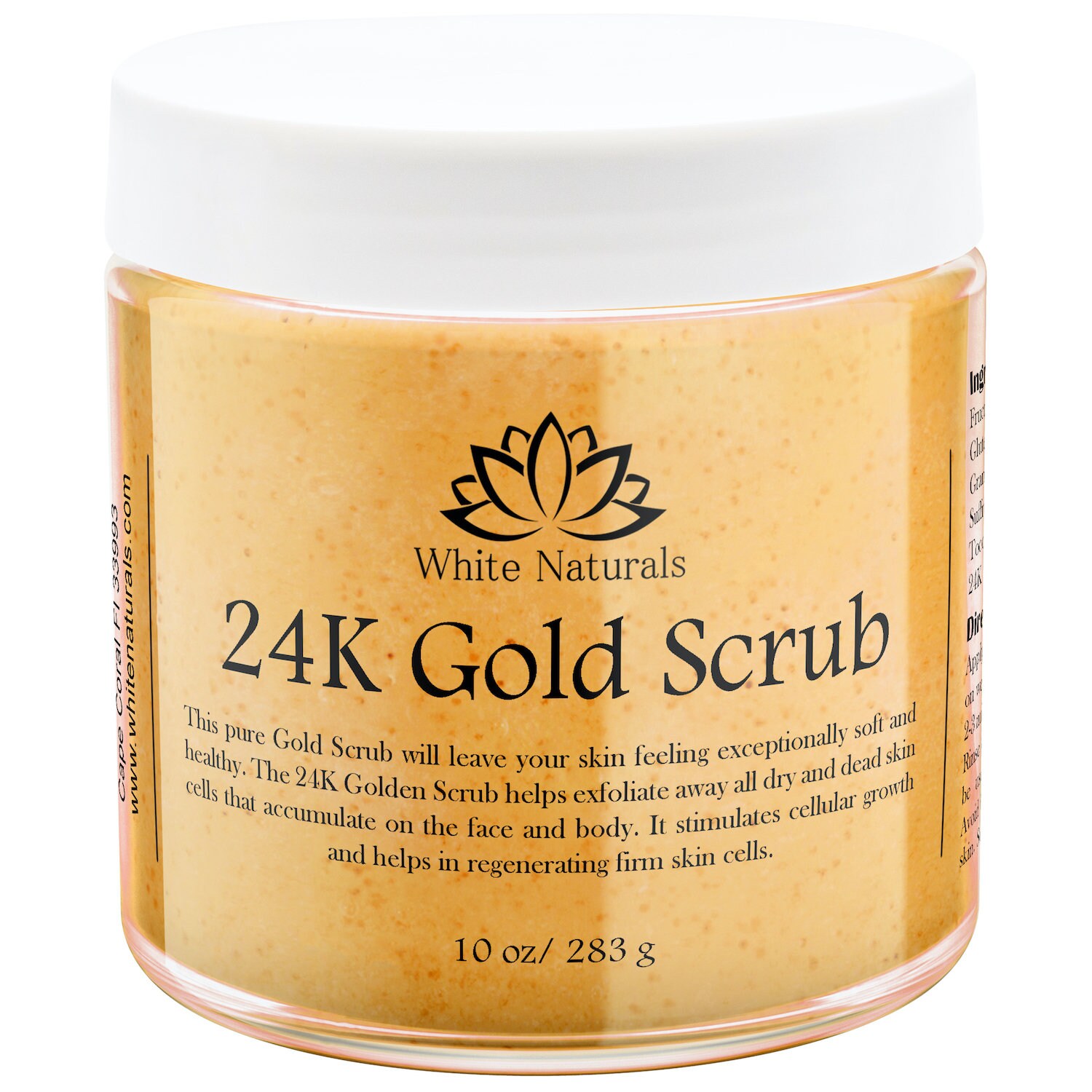 24K Gold Scrub Premium Quality Exfoliate Face &Body With Etsy