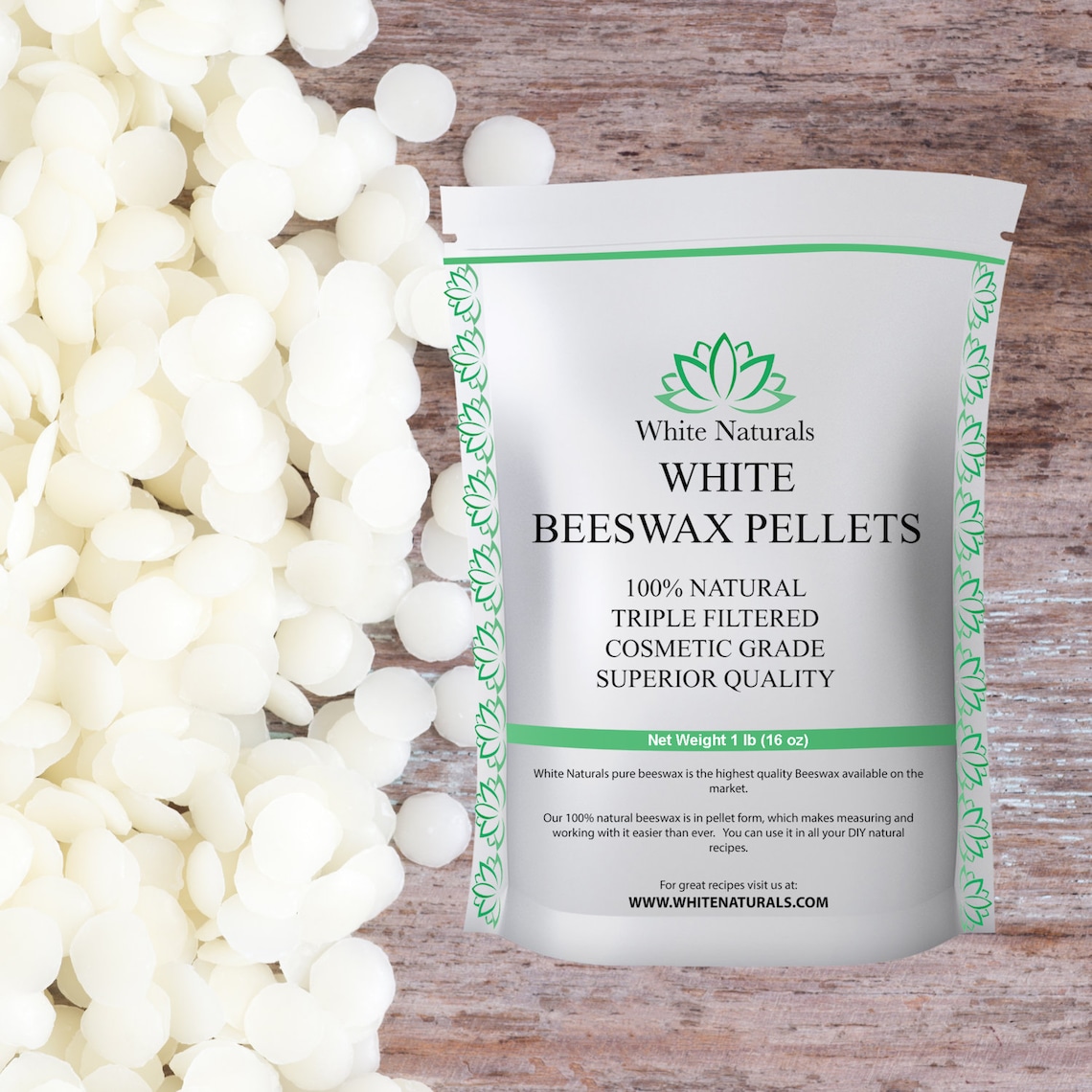 Bulk White Beeswax Pellets 22 lb Pure Organic Cosmetic Etsy