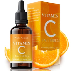 Vitamin C Face Serum, Organic Vitamin C Anti Aging Facial Serum for Hydrating