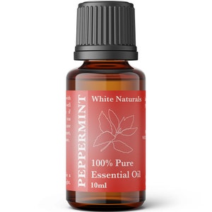 Organic Peppermint Essential Oil, Calming Aromatherapy, 10ml