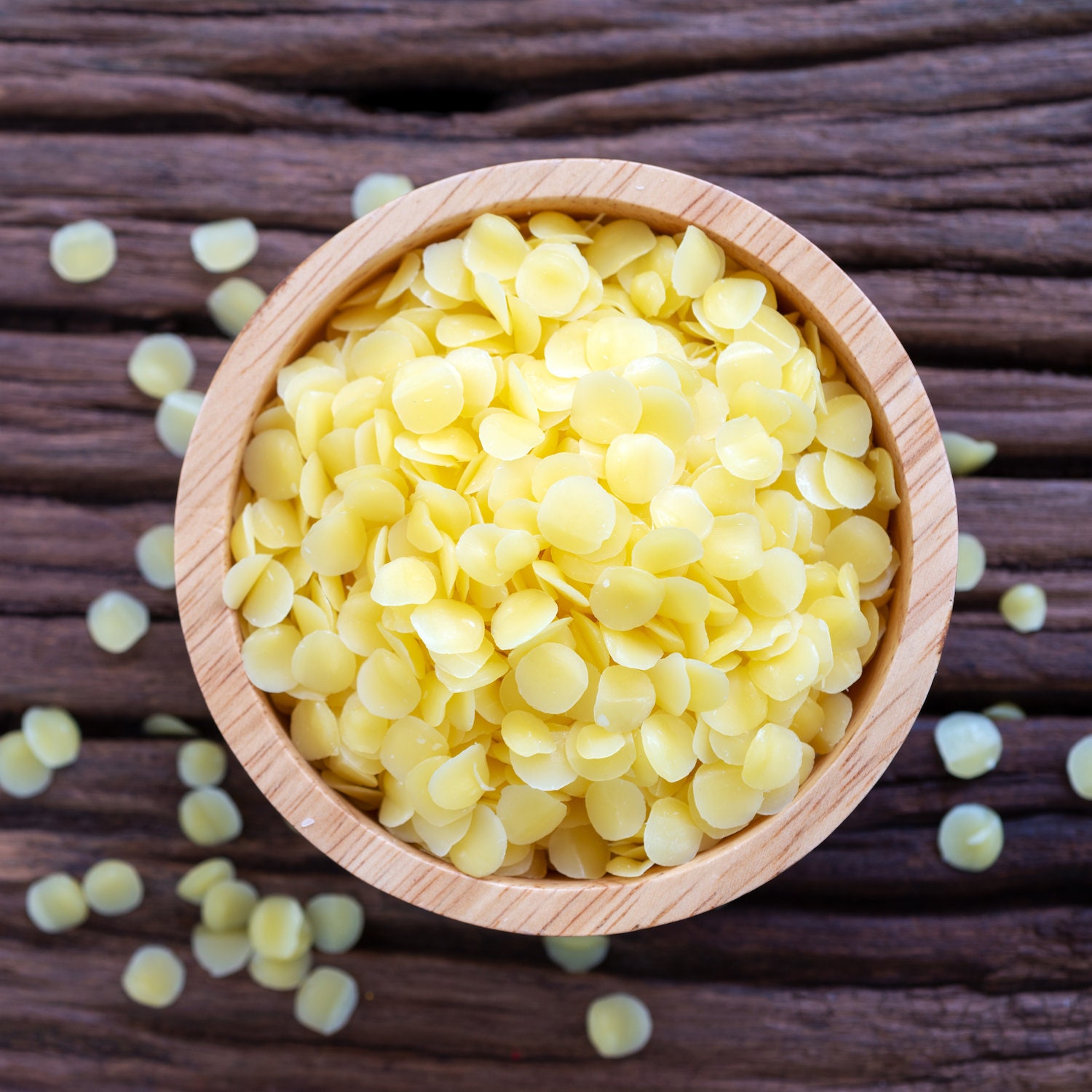 Organic Yellow Beeswax Pellets 2 lb 1 lb in each bag | Etsy