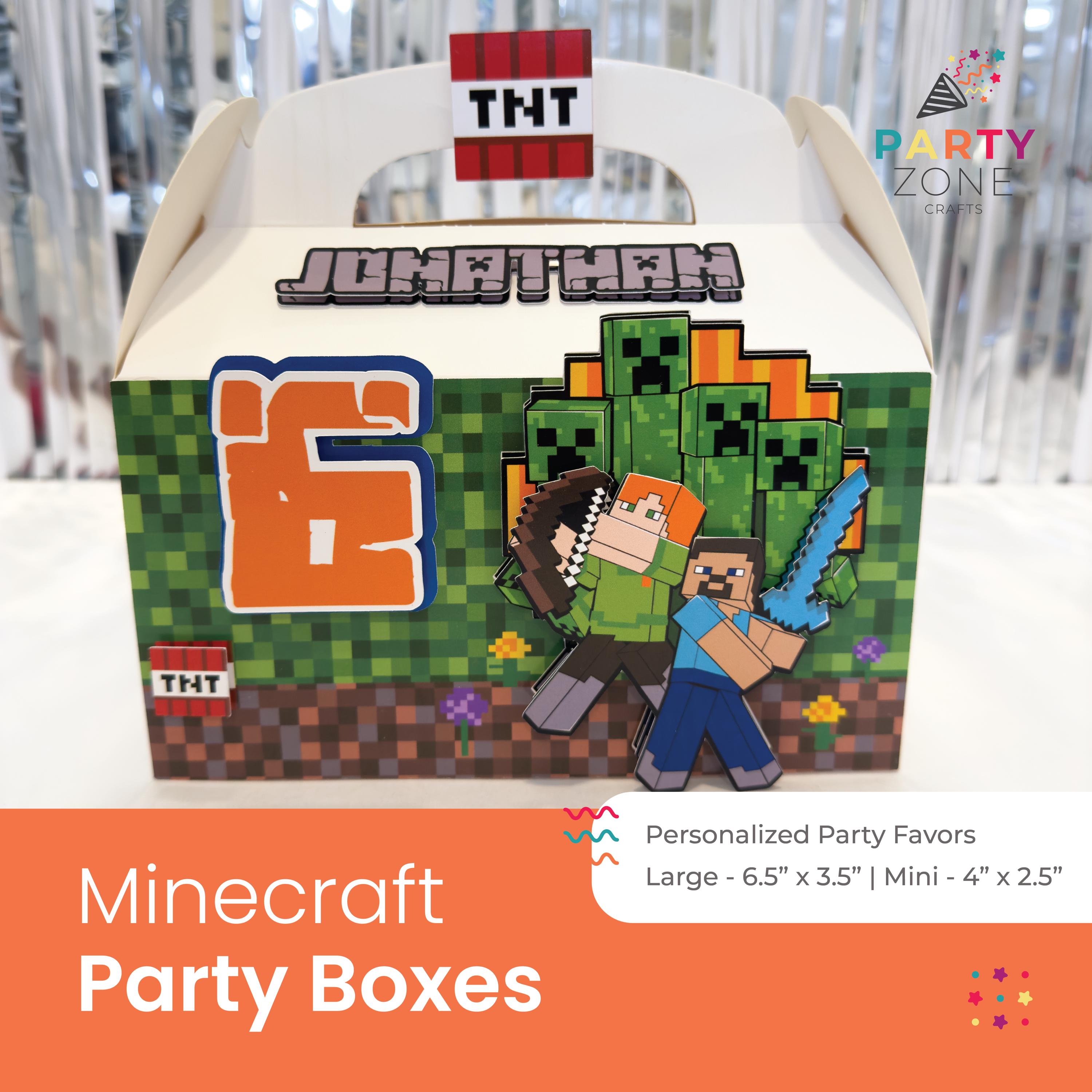 Minecraft Gable Boxes (Made to Order)