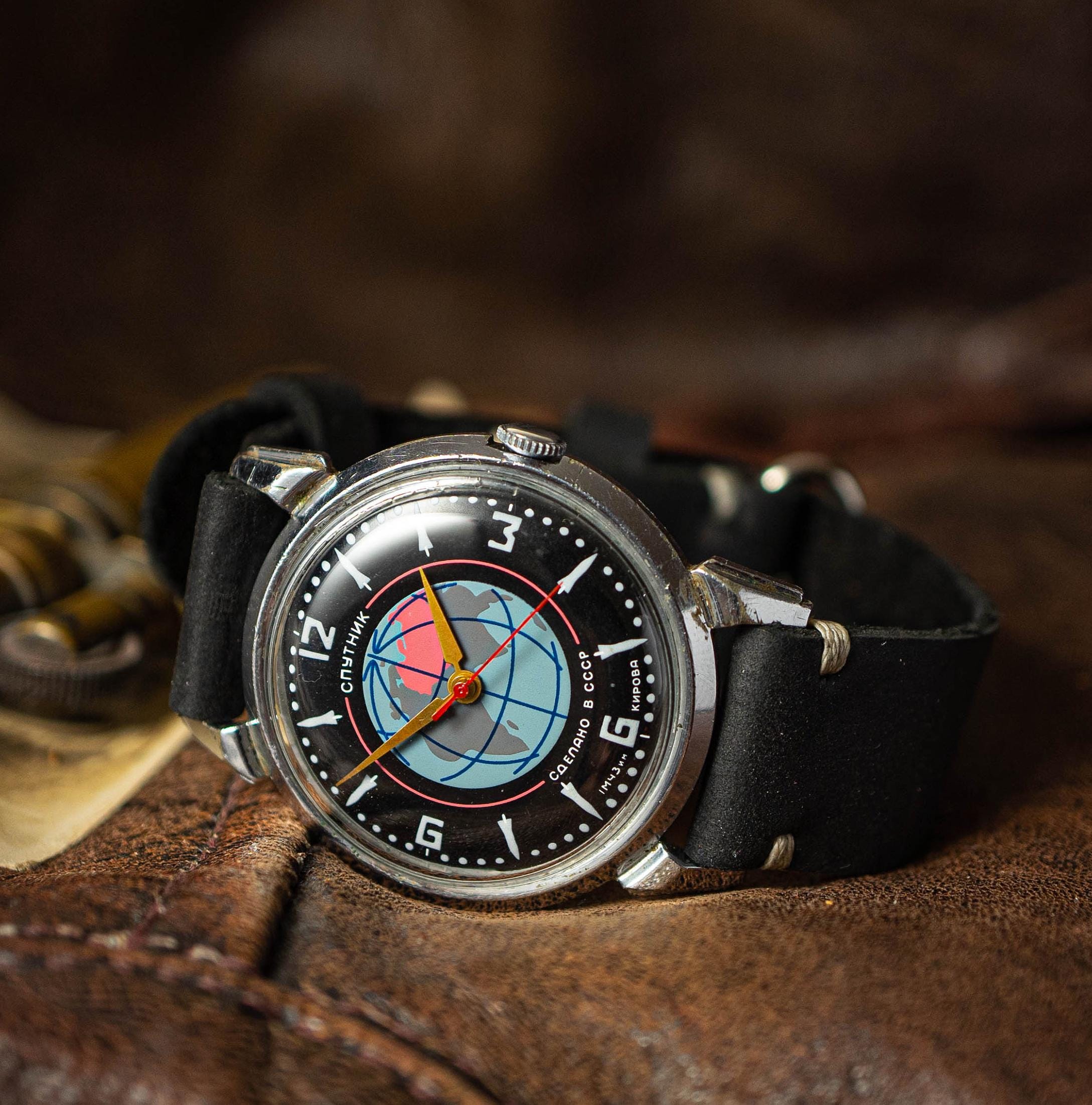 ビンテージ　Agat CCCP 旧ソ連製　16石手巻き式ストップウォッチ　稀少♪ ビンテージ Agat CCCP 旧ソ連製 16石手巻き式ストップウォッチ 稀少