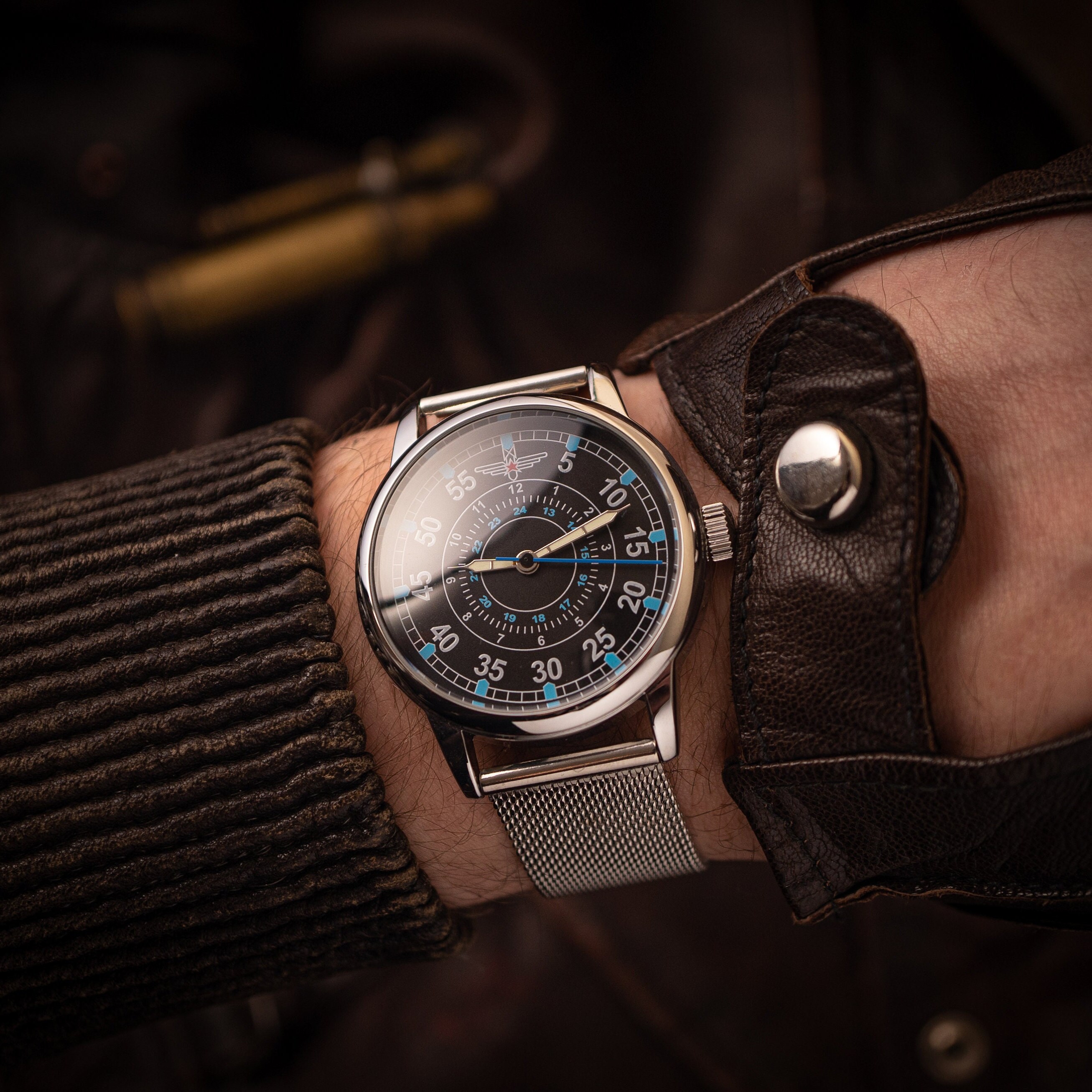 Ussr Watch Radium Vintage Watch, Soviet Watch, Watches, Aviator Watch, Military Watch ...