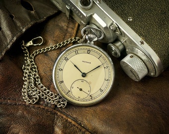 Montre soviétique, montre de poche, montre vintage, montre homme, montre URSS
