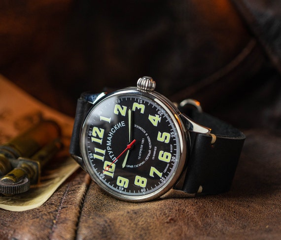 Soviet watch, vintage watch, "SHTURMANSKIE GAGARI… - image 1
