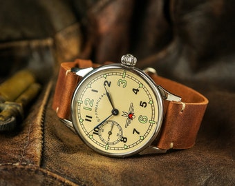 Vintage Swiss Army Watch Garrison 40mm Quartz 241083 Victorinox Etsy