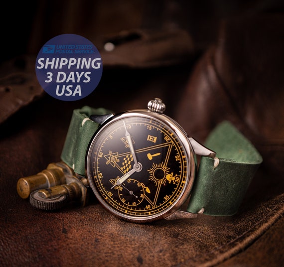 Vintage masonic watches hotsell