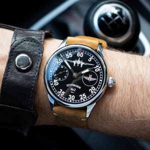 Pilot IL 1941, Stormtrooper Watch, vintage  watch, Mens watch, USSR watch, gift for him, army watch