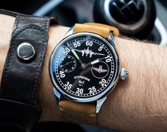 Pilot IL 1941 Stormtrooper Watch, Vintage USSR Mens Watch