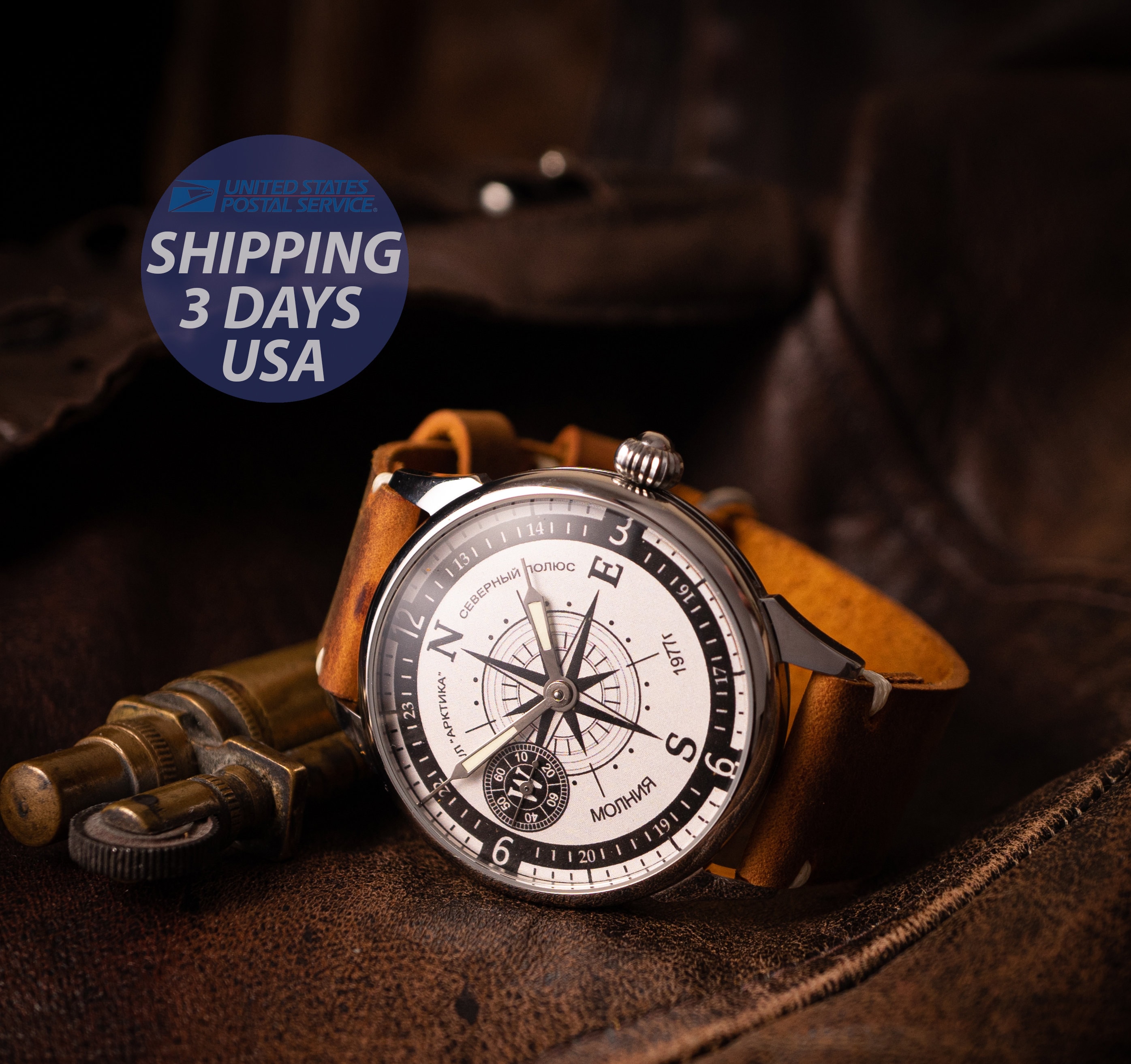 Vintage watch soviet watch military watch army watch large vintage watch Mens watch USSR watch Etsy