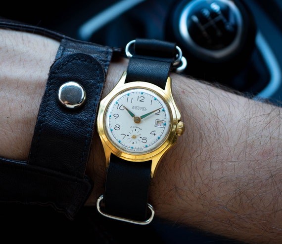 Minimalist watch, Soviet watch, Vostok, vintage  … - image 2