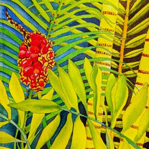 Tropical Escape I Digitale Karte