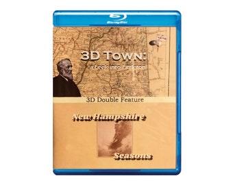 3D-stad: een kijkje in Littleton / New Hampshire Seasons 3D-dubbele speelfilm Blu-ray