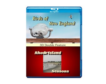 3D-dubbelspeelfilm: Rhode Island Seasons / Birds of New England - Blu-ray 3D