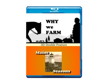 3D Double Feature - Why we Farm / Maine Seasons - Blu-ray 3D