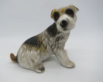 Vintage Terrier Cute Collectable Figurine Dog Ornament