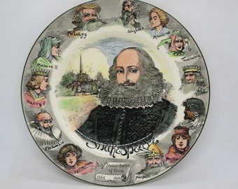 Royal Doulton Shakespeare Bone China Decorative Plate