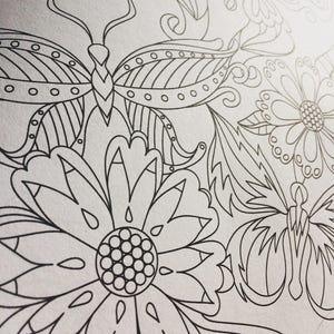 Mandala Flower Adult Stress Relief Coloring Book image 3