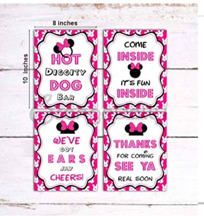 Minnie Mouse First Birthday