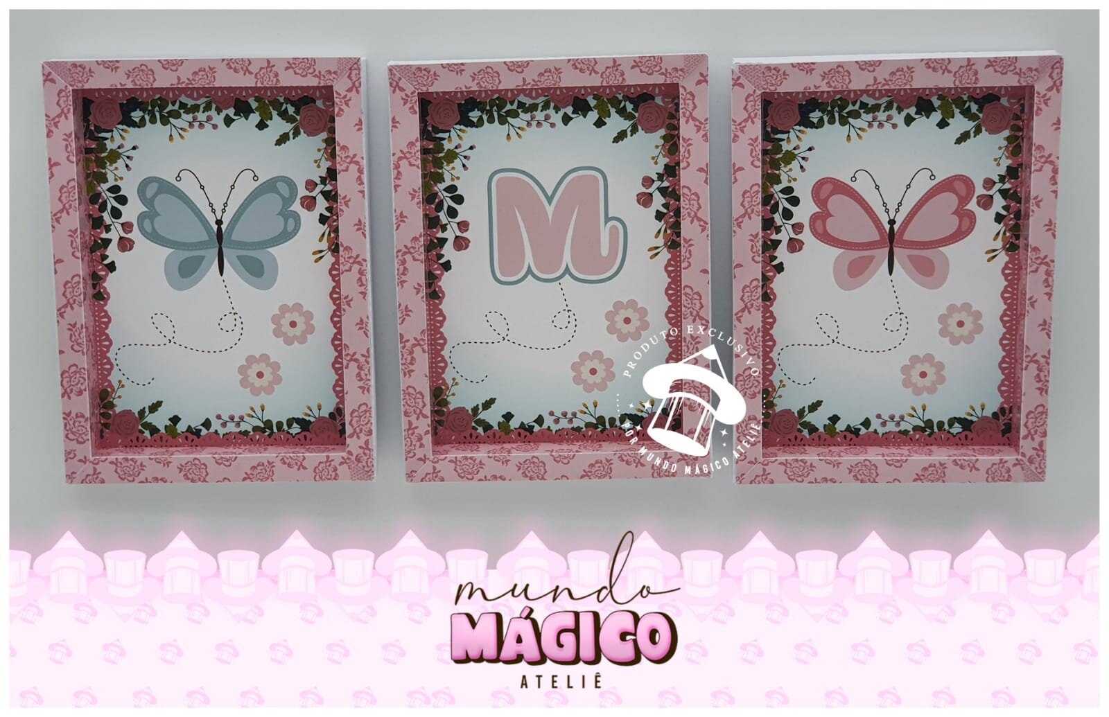 BUTTERFLY GARDEN DIGITAL Printable Favours Boxes Personalized, Party ...