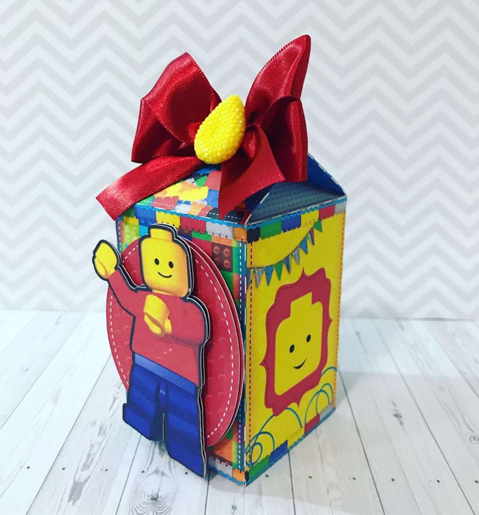 BOY'S PRINTABLE Party Favors Boxes Personalized Party - Etsy