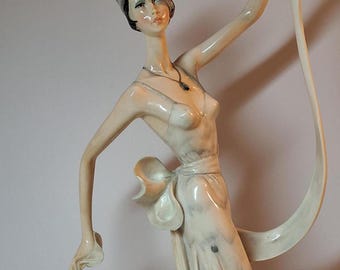 Amilcare Santini Sculpture Lady, SCHMID Collectors Gallery