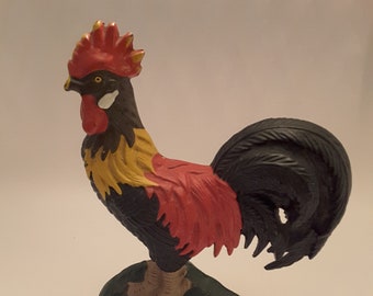 Cast Iron Rooster Door Stop