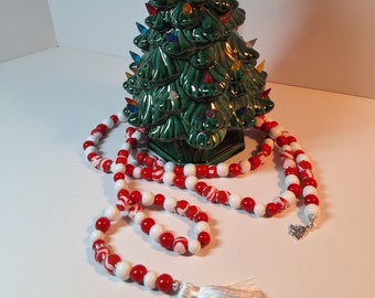 Christmas Table Garland, Hand Crafted
