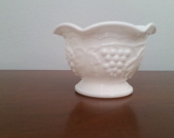 Imperial  Milk Glass Sauce Bowl