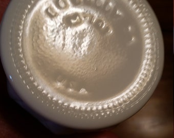 E.O. Brody Milk Glass Bud Vase
