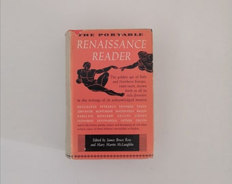 1953 First Edition Hardback - The Portable Renaissance Reader, edited by James Bruce Ross and Mary Martin McLaughlin