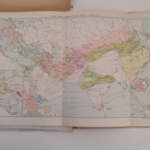 Undated Russian Map collection (19 Maps, 5th to 15th Century)
