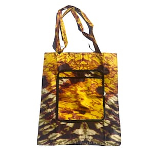 Handmade Interchangeable  Ankara Bag| Shopping Bag| Reusable Tote | Cloth wallet| Wallet Bag | Cloth Tote Bag